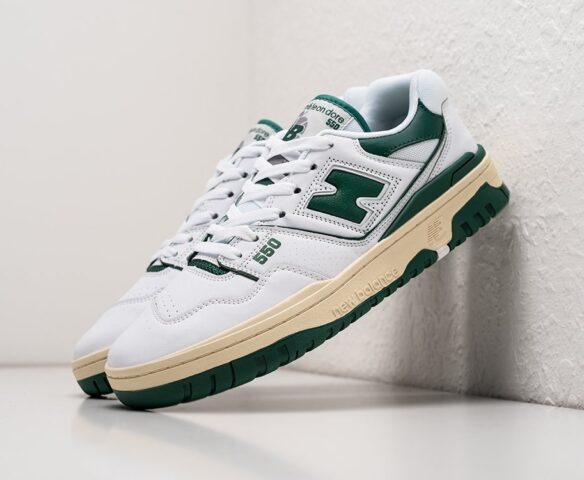 New Balance 550 белые lthr 2