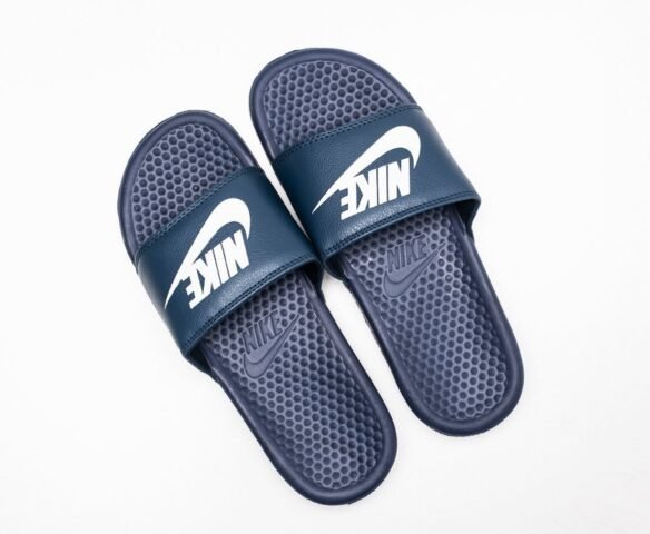 Сланцы Nike blue lthr Сланцы Nike blue lthr