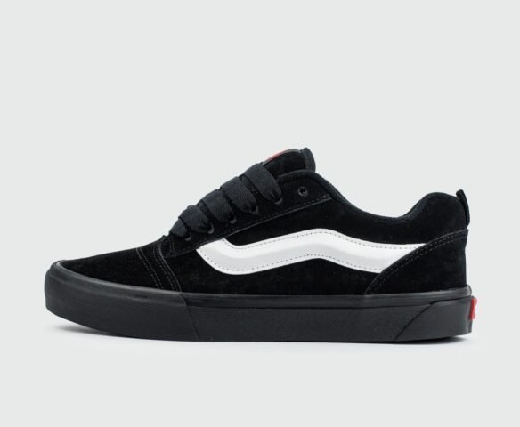 Кеды Vans Knu Skool Black Black Ftwr. Кеды Vans Knu Skool Black Black Ftwr.