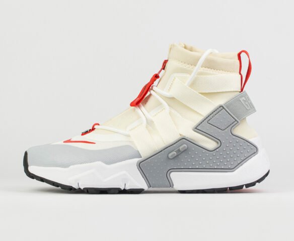 Nike Air Huarache Gripp L.Grey / Red ww.
