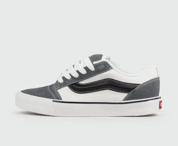Vans Knu Skool Grey White Black Vans Knu Skool Grey White Black