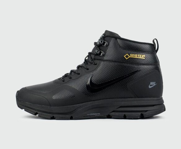 Nike Zoom Winflo 8 Mid Leather Gtx Black